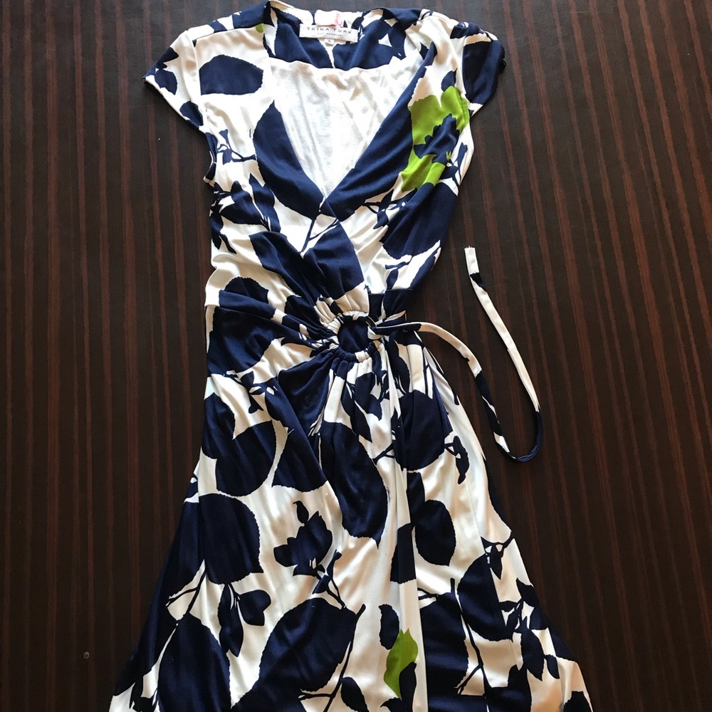Trina Turk Floral Wrap Dress